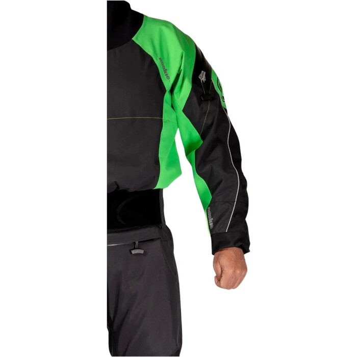 2024 Nookie Traje Seco De Ltex Fusion Y Forro Interior Libre DR50200102 - Black / Verde